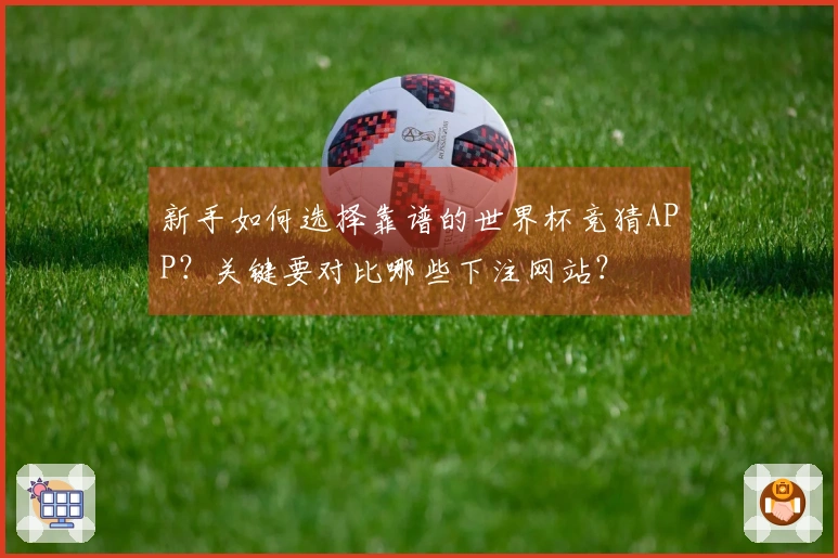 新手如何选择靠谱的世界杯竞猜APP？关键要对比哪些下注网站？